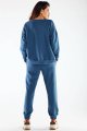 Bluza M276 blue-4 9740  | 882-Blue-ONE-SIZE