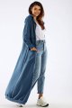 Bluza M277 blue-3 9743  | 883-Blue-SM