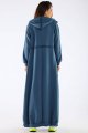 Bluza M277 blue-4 9743  | 883-Blue-SM