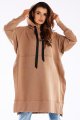 Bluza M279 beige-2 9748  | 888-Beige-ONE-SIZE