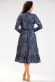 Sukienka A468 navy pattern-3 9757  | 900-Navy pattern-M