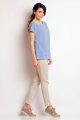 Bluzka A143 light blue-3 9763  | 912-Light Blue-S