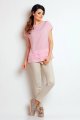 Bluzka A143 light pink-2 9764  | 912-Light Pink-S