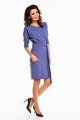Sukienka A133 blue-4 9765  | 914-Blue-SM
