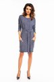 Sukienka A133 graphite-2 9766  | 914-Graphite-SM