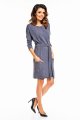 Sukienka A133 graphite-4 9766  | 914-Graphite-SM