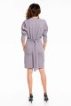Sukienka A133 gray-6 9767  | 914-Gray-SM