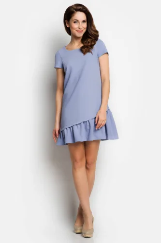 Luźna sukienka Niebeiska AW100