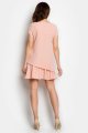 Sukienka A100 pink-2 9775  | 919-Pink-S