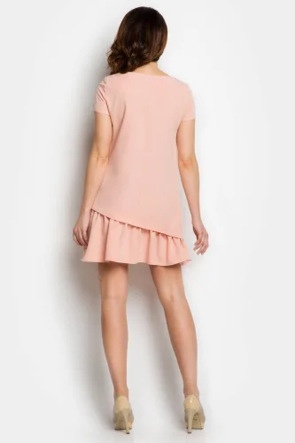 Luźna sukienka Różowa AW100