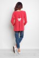 Bluzka M087 pink-3 9778  | 920-Pink-SM