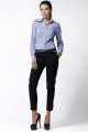 Koszula A028 blue-1 9790  | 935-Blue-S