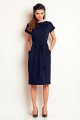 Sukienka A142 navy-1 9798  | 94-Navy-S