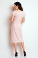 Sukienka A142 powder pink-3 9799  | 94-Powder pink-S
