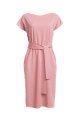 Sukienka A142 powder pink-7 9799  | 94-Powder pink-S