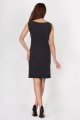 Sukienka A090 graphite-2 9810  | 949-Graphite-S