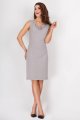 Sukienka A090 gray-1 9811  | 949-Gray-S