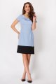 Sukienka A086 blue-2 9812  | 950-Blue-L