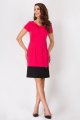 Sukienka A086 red-1 9814  | 950-Red-L