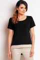 Bluzka A140 black-2 9818  | 957-Black-S