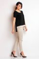 Bluzka A140 black-3 9818  | 957-Black-S