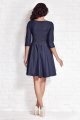 Sukienka A076 navy-1 9822  | 965-Navy-S