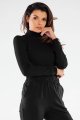 Bluzka M283 black-6 9824  | 971-Black-S