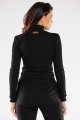 Bluzka M283 black-9 9824  | 971-Black-S
