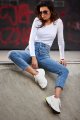 Bluzka M284 white-9 9825  | 972-White-S