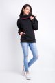 modne, bluzy, damskie, golfem, czarne, sklep, online, a160
