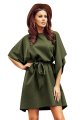 287-13 SOFIA Sukienka motyl - KHAKI-7 9963
