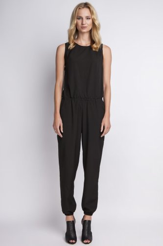 Zwiewny kombinezon Czarny LKB101