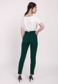 Spodnie z wysokim stanem, SD112 zielone-2 10412