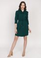 Sukienka ze szczypankami, SUK149,zielona-1 7110