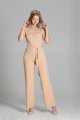 Kombinezon z dekoltem typu carmen, KB116 beż-3 6928