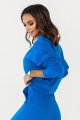 Niebieska krótka bluza Lamia-3 10448  | 1226-XS/S