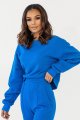 Niebieska krótka bluza Lamia-4 10448  | 1226-XS/S