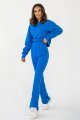 Niebieskie spodnie dresowe z przeszyciami Lamia-2 8237  | 1227-XS/S