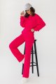 Różowa krótka bluza Lamia-2 10451  | 1232-XS/S