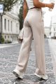 Spodnie Jinny z prostymi nogawkami w kant-2 8581  | 1327-XS/S
