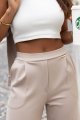 Spodnie Jinny z prostymi nogawkami w kant-10 8581  | 1327-XS/S