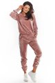 Bluza A374 pink-5 7206  | 634-Pink-S