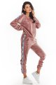 Bluza A374 pink-8 7206  | 634-Pink-S