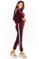 Spodnie A375 claret-2 7212  | 635-Claret-S