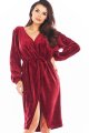 Sukienka A406 claret-4 7284  | 723-Claret-XL
