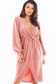 Sukienka A406 pink-1 7285  | 723-Pink-L