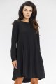 Sukienka A661 black-1 10801  | 15548-Black-LXL