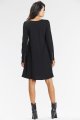 Sukienka A661 black-4 10801  | 15548-Black-LXL