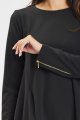 Sukienka A661 black-5 10801  | 15548-Black-LXL