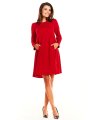 Sukienka A661 red-1 10804  | 15548-Red-LXL
